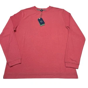 FootJoy Pullover Para Hombres XL Rosa Cuello Redondo Acanalado Golf Suéter Drirelease Preppy - Imagen 1 de 9