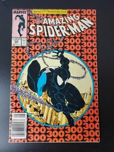 Amazing Spider-Man #300 Marvel 1988 1° App Venom ASM Todd McFarlane Edicola - Foto 1 di 14