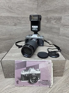 Yashica FX-103 Program SLR Film Camera Tested Free Shipping READ!! - Picture 1 of 16