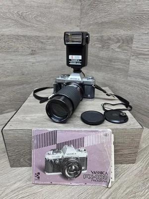 Yashica FX-103 Program SLR Film Camera Tested Free Shipping READ!! - Image 1 of 4