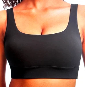 Reggiseno sportivo nuovo con etichette CRZ YOGA Butterluxe schiena U collo scoop imbottito basso impatto yoga XL - Foto 1 di 9