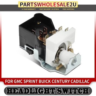 Headlight Switch for GMC Sprint Buick Century Oldsmobile Opel Cadillac Cimarron - Image 1 of 4