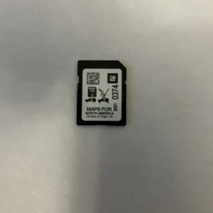 GM NAVIGATION NAV GPS MAPS FOR NORTH AMERICA DATA CARD OEM 86810374 - Bild 1 von 3