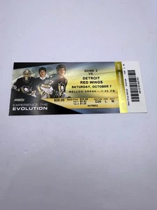 Pittsburgh Penguins 2006-07 TICKET STUB vs Red Wings 10-7-06 Game 2 - Picture 1 of 1