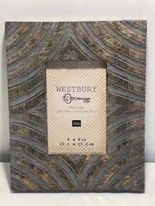 westbury carved barn wood photo frame 4x6 photo 8x10 frame - Bild 1 von 8