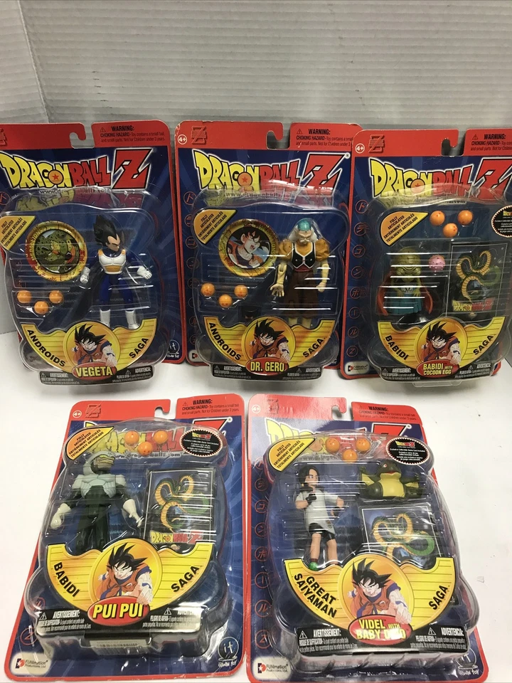 Db1 IRWIN Dragonball Z DBZ Babidi Saga W/ Cocoon Egg Action Figure MOC