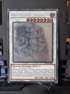 Red Dragon Archfiend GFP2-EN182 Ghost Rare Yu-Gi-Oh Card 1st Edition New #2 - Image 1 of 4