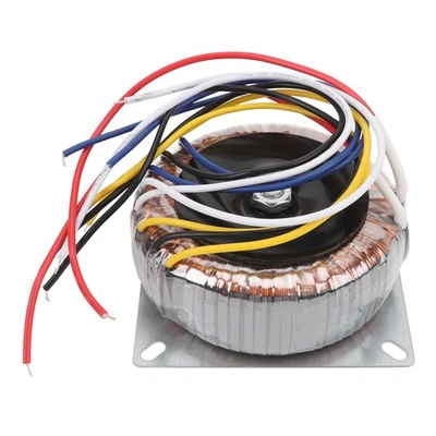 Toroidal Transformer AC Dual 28V Dual 12V Pure Copper Tube Amplifiers Trans OU - Image 1 of 4