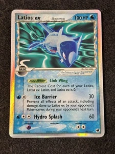 Latios ex 96/101 Dragon Frontiers Delta Species Holo Pokemon Card Vintage TCG LP - Picture 1 of 7