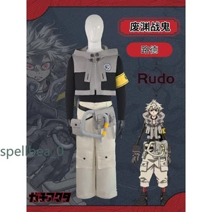 NEU GACHIAKUTA Rudo Halloween Kostüm Outfit Cosplay komplettes Set Anime Männer Uniform - Bild 1 von 17