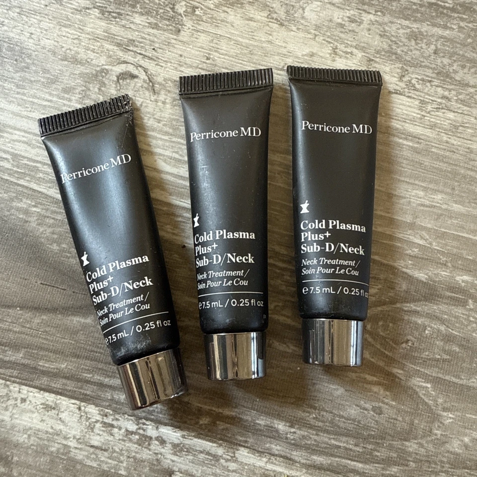 Perricone MD Cold Plasma Plus+ Sub-D/Cuello 0.25 OZ LOTE DE 3 (NUEVO Y SELLADO) Foto 1 de 1