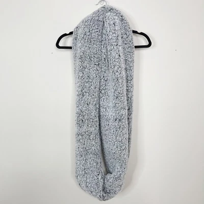 Free People Cloud Nine Fleece Infinity Scarf Gray Chunky Warm Supersoft - Image 1 of 4