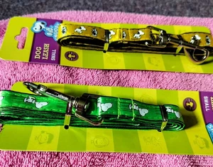 guinzaglio cane regolabile peanuts snoopy taglia small nuovo-scegli 1 giallo o verde - Foto 1 di 6