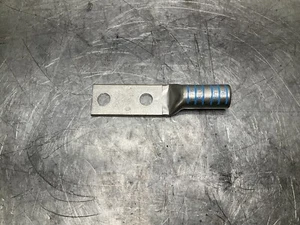 T&B 400 775-24 Draht Quetschverschraubung 76 blau 2 Bolzen - Bild 1 von 7