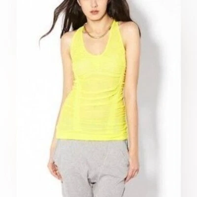 L.A.M.B Gwen Stefani Racerback MeshTank Blazing Yellow ( L) — 第 1/4 张图片