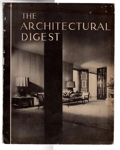 THE ARCHITECTURAL DIGEST - VOLUME XIII, N 4 - ANNI '50-'60 - Imagen 1 de 2