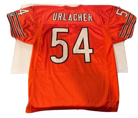 Brian Urlacher #54 Chicago Bears Sewn Reebok On Field Jersey Sz 48 Cover