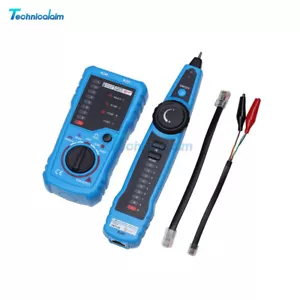 Cable Tester Wire Tracker Network Telephone Line Finder Tracer LAN for RJ11 RJ45 - Picture 1 of 5
