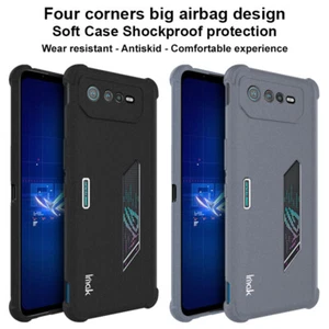 For Asus ROG Phone 6 / Pro Airbag Shock-Resistant TPU Matte Sandy Feel Soft Case - Picture 1 of 16