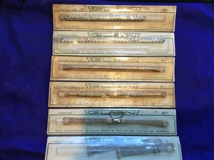 SECHS GLEN CORP N.Y. VINTAGE UHRENARMBÄNDER NEW OLD STOCK 5 EDELSTAHL, 1 GOLDFILLED  - Bild 1 von 4