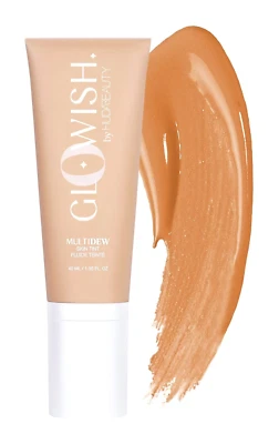 HUDA BEAUTY GLOWISH MultiDew Skin Tint 1.35 fl oz LIGHT MEDIUM 04 NIB - Image 1 of 2