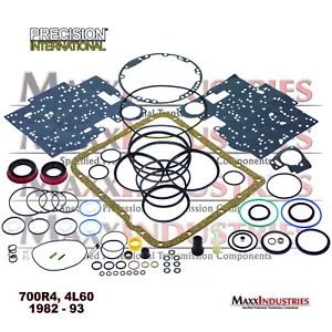 GM 700R4 TRANSMISSION OVERHAUL GASKET & SEAL REBUILD KIT - Precision - 1982-1993 - Picture 1 of 3
