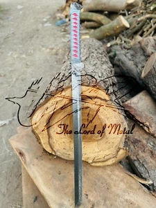 UBR MASSGESCHNEIDERT HANDGEFERTIGT DAMAST STAHL JAPANISCHES NINJA KATANA SCHWERT MIT SCHEIDE - Bild 1 von 4