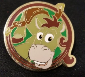 Disney Pin 75748 Toy Story PT52 Series Bullseye Mystery Gold Metal Finished 2010 - Picture 1 of 10