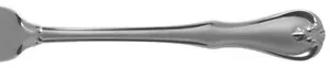Reed & Barton Bristol Matte (18/8 Stainless) Pierced Serving Spoon 8 3/4" - Picture 1 of 2