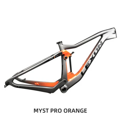 Full Suspension Bicycle Frame 29ER Carbon MTB Frame XC Downhill Bike Frame Shock - Image 1 of 4