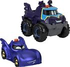 Fisher-Price DC Batwheels Light-Up 155 Scale Toy Cars 2-Pack Bam The Batmobil...