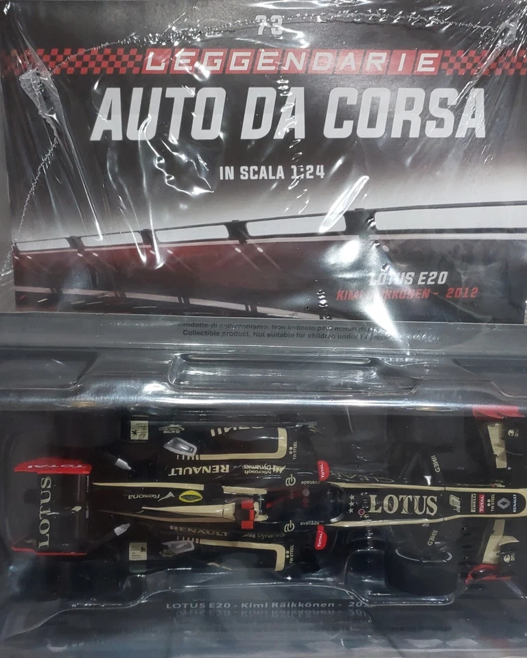 Leggendarie Auto Da Corsa di Kimi Räikkönen Del 2012 modello in scala 1:24  - Immagine 1 di 4