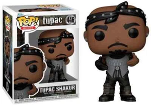 Tupac Shakur California Love 9.5cm Pop Rocks Vinyl Figur Funko 446 IN Lager - Bild 1 von 3