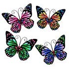 Metal Butterfly Ornament Wall Art Decor Outdoor Fence Decoration Hanging