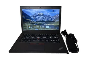 LENOVO THINKPAD T450/i7-5600U/8GB RAM/256GB SSD/HD+/BACKLIT/DUAL BATTERY/WIN 11 - Picture 1 of 22