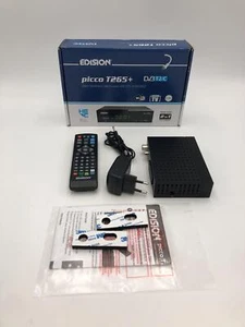 Edision Picco T265+ DVB-T2/C Receiver, Full HD, USB, HDMI, SCART, WiFi - Bild 1 von 7