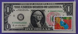 2025 GOODNIGHT MOON Stamp UNCIRCULATED $1 Dollar Bill First Day Cover # FDC -075 - Picture 1 of 3
