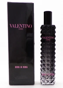 Valentino Uomo Born In Roma Eau de Toilette 15ml Travel Spray - 100% Genuine NEW - Picture 1 of 6