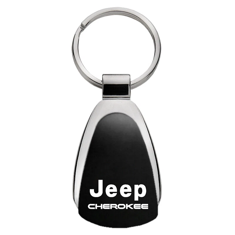 Llavero Jeep Cherokee Teardrop (negro) Foto 1 de 1