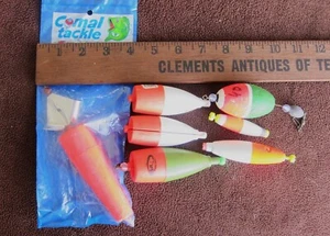 Lot of 7 Vintage Fishing Floats, Bobbers: Mixed Brand/Size - UNUSED COND!!! - Picture 1 of 4