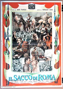 soggettone film IL SACCO DI ROMA Pierre Cressoy Vittorio Sanipoli 1953 - Imagen 1 de 1