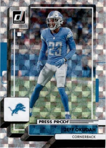 2022 Donruss Jeff Okudah Hyperpresse Proof - Bild 1 von 1