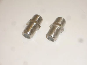CONECTOR ACOPLADOR DE CAÑÓN ADAPTADOR DOBLE HEMBRA AIM 2X F PARA TELEVISIÓN POR CABLE - Imagen 1 de 1
