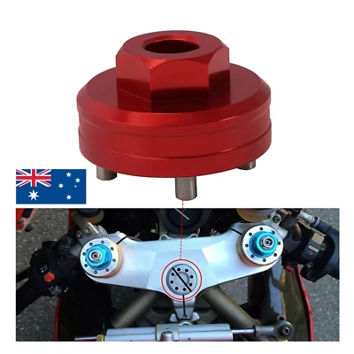 Porca tripla de direção de motocicleta Ducati Diavel Multistrada 1200 Super Bike 1098 - Imagem 1 de 4