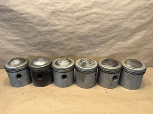 Jaguar 3.8 Inline-6 Engine Pistons Full Set OEM C14806 - Picture 1 of 14