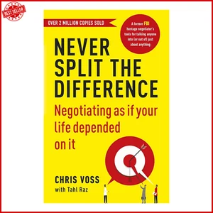 Never Split the Difference: Negotiating as if Your Life Depended on It BRANDNEW - Picture 1 of 2