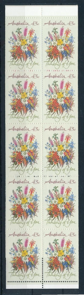 [74705] Australia 1990 Flora Flowers Blumen Booklet MNH - Image 1 of 1