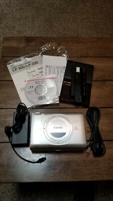 CANON CP-200 Card Photo Printer Silver - Direct Printing - Image 1 of 4