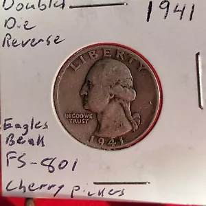 1941 Washington Quarter DDR FS-801 - Imagen 1 de 3