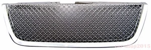 Fit for 2007-2009 GMC Acadia Front Bumper Grille All Chrome B Style - Bild 1 von 1